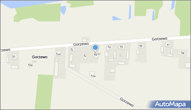 Gorzewo, Gorzewo, 53, mapa Gorzewo