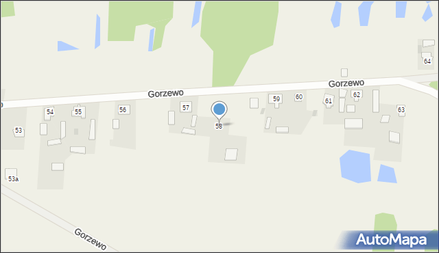 Gorzewo, Gorzewo, 58, mapa Gorzewo