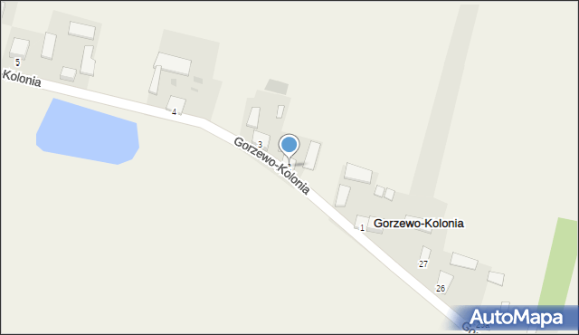 Gorzewo-Kolonia, Gorzewo-Kolonia, 2, mapa Gorzewo-Kolonia