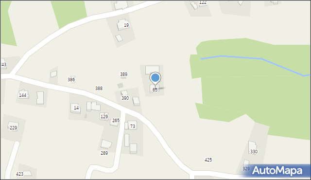 Gorzków, Gorzków, 65, mapa Gorzków