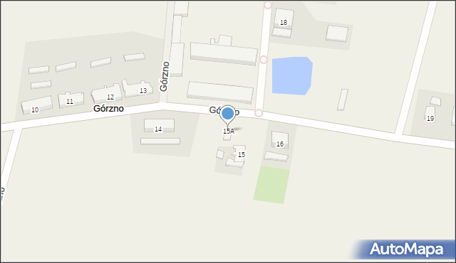 Górzno, Górzno, 15A, mapa Górzno