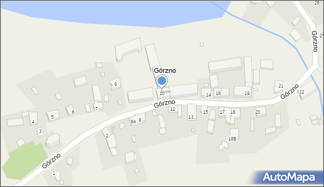 Górzno, Górzno, 10, mapa Górzno