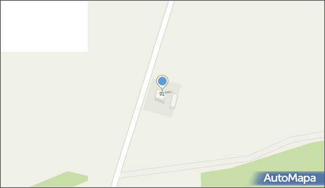 Górzno-Wybudowanie, Górzno-Wybudowanie, 91, mapa Górzno-Wybudowanie