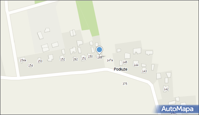 Gorzyce, Gorzyce, 149, mapa Gorzyce