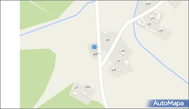 Gorzyce, Gorzyce, 168, mapa Gorzyce