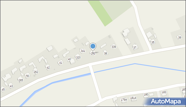 Gorzyce, Gorzyce, 291, mapa Gorzyce