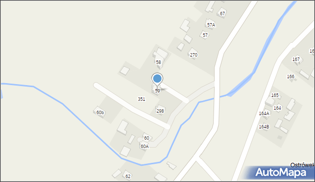 Gorzyce, Gorzyce, 59, mapa Gorzyce