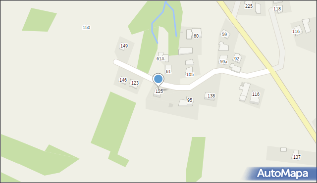 Gorzyce, Gorzyce, 125, mapa Gorzyce