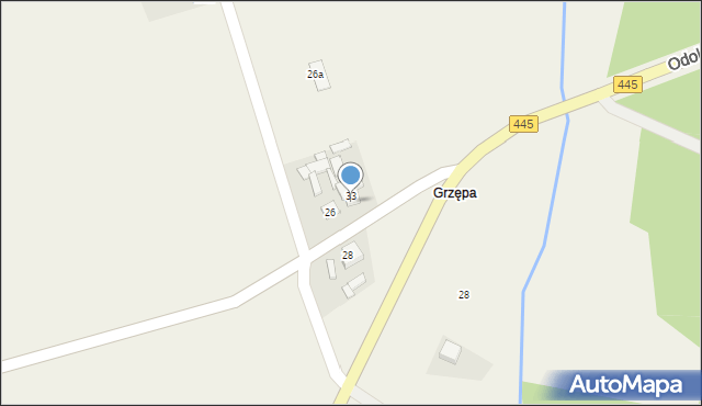 Gorzyce Małe, Gorzyce Małe, 29, mapa Gorzyce Małe