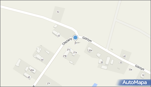 Górzyn, Górzyn, 37, mapa Górzyn