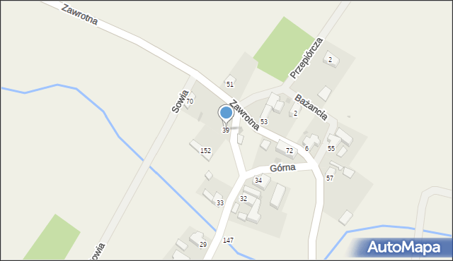 Gościęcice, Gościęcice, 153, mapa Gościęcice