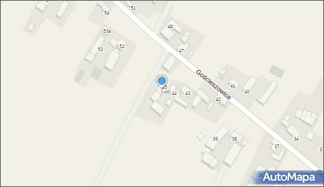 Gościeszowice, Gościeszowice, 46, mapa Gościeszowice