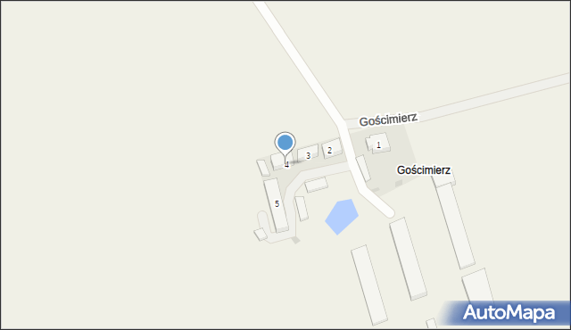 Gościmierz, Gościmierz, 4, mapa Gościmierz