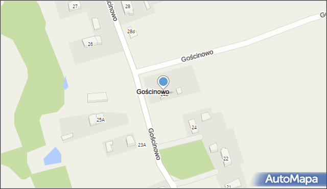 Gościnowo, Gościnowo, 24B, mapa Gościnowo