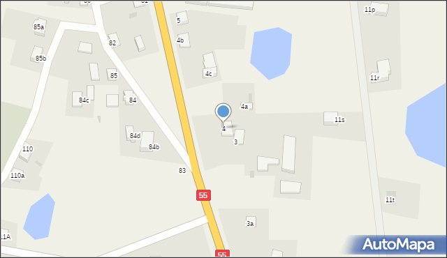Gościszewo, Gościszewo, 4, mapa Gościszewo