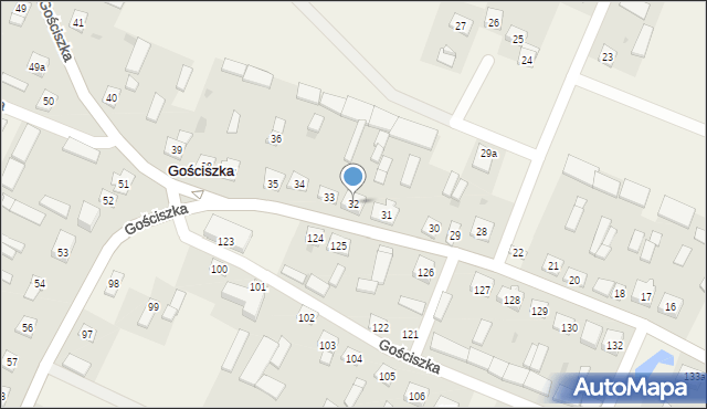 Gościszka, Gościszka, 32, mapa Gościszka