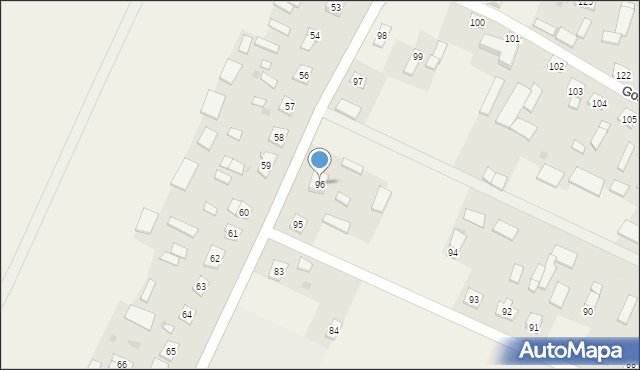 Gościszka, Gościszka, 96, mapa Gościszka