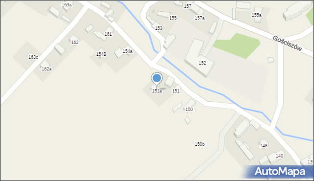 Gościszów, Gościszów, 151a, mapa Gościszów