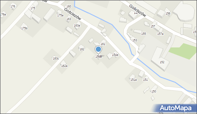 Gościszów, Gościszów, 154B, mapa Gościszów