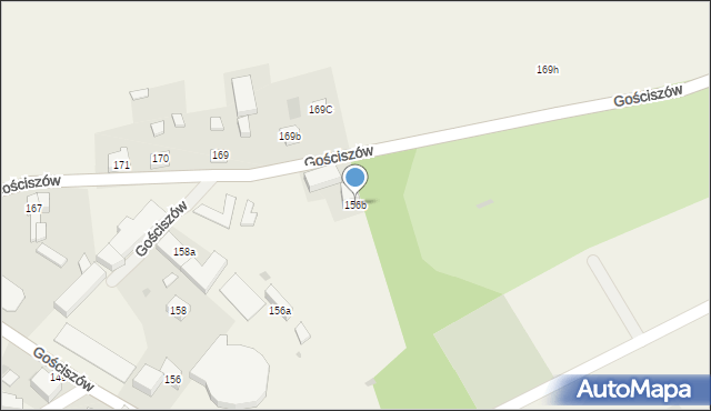 Gościszów, Gościszów, 156b, mapa Gościszów