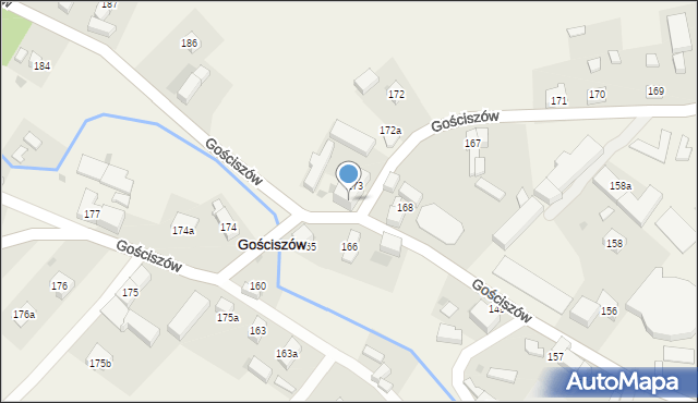 Gościszów, Gościszów, 173a, mapa Gościszów