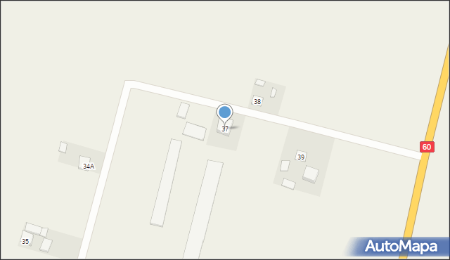 Goślice, Goślice, 37, mapa Goślice