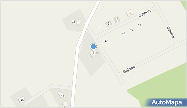 Goślinów, Goślinów, 1F, mapa Goślinów