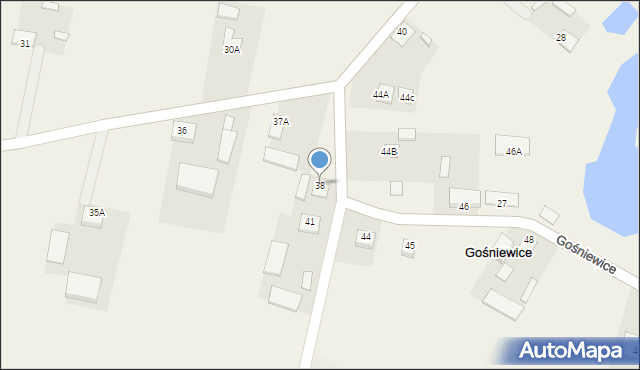 Gośniewice, Gośniewice, 38, mapa Gośniewice