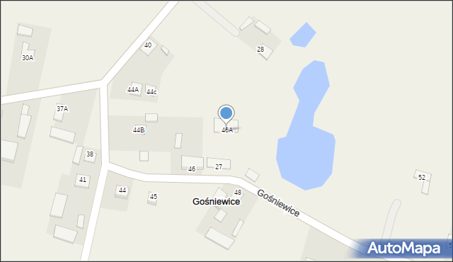 Gośniewice, Gośniewice, 46A, mapa Gośniewice