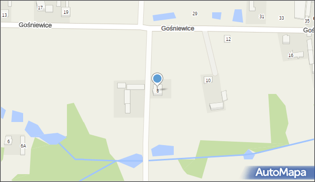 Gośniewice, Gośniewice, 8, mapa Gośniewice