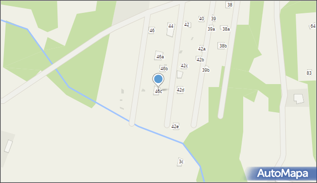 Gostkowo, Gostkowo, 46c, mapa Gostkowo