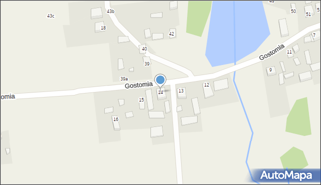 Gostomia, Gostomia, 14, mapa Gostomia