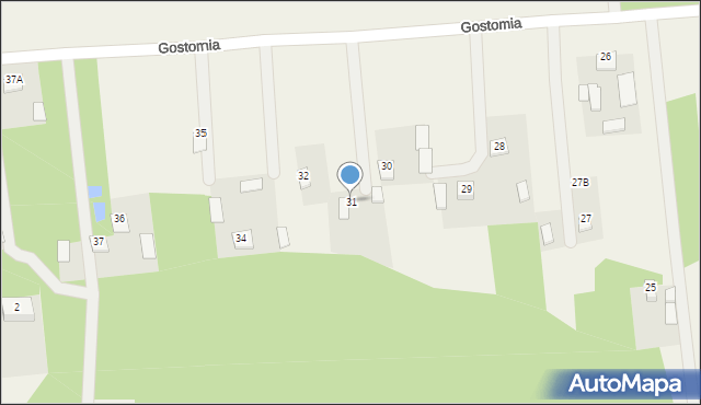 Gostomia, Gostomia, 31, mapa Gostomia