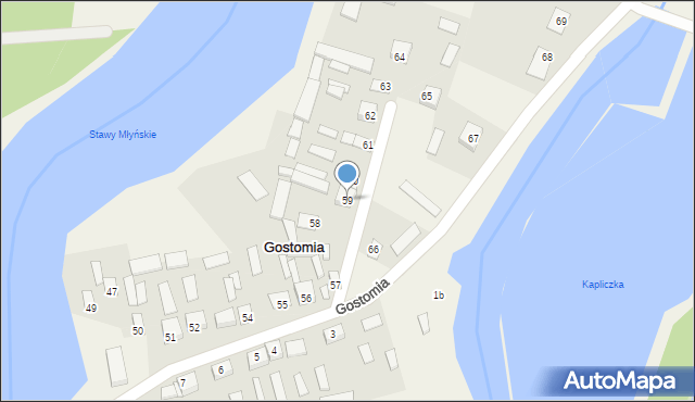 Gostomia, Gostomia, 59, mapa Gostomia