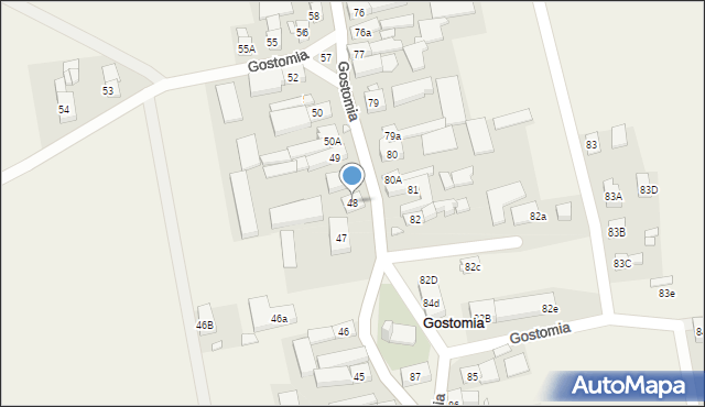 Gostomia, Gostomia, 48, mapa Gostomia