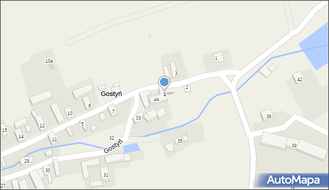 Gostyń, Gostyń, 4, mapa Gostyń