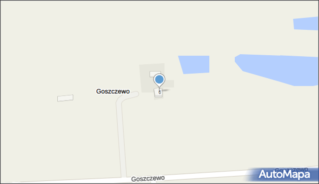 Goszczewo, Goszczewo, 6, mapa Goszczewo