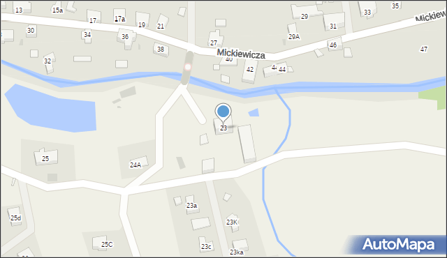 Goszów, Goszów, 23, mapa Goszów