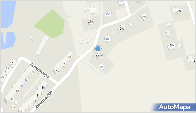 Goszów, Goszów, 26d, mapa Goszów