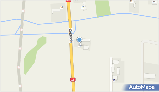 Gotartów, Gotartów, 43, mapa Gotartów