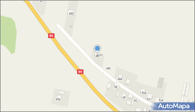 Gotkowice, Gotkowice, 48c, mapa Gotkowice