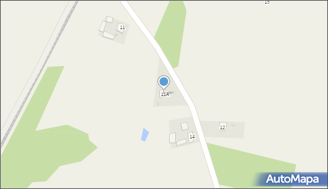 Gotówka, Gotówka, 11A, mapa Gotówka