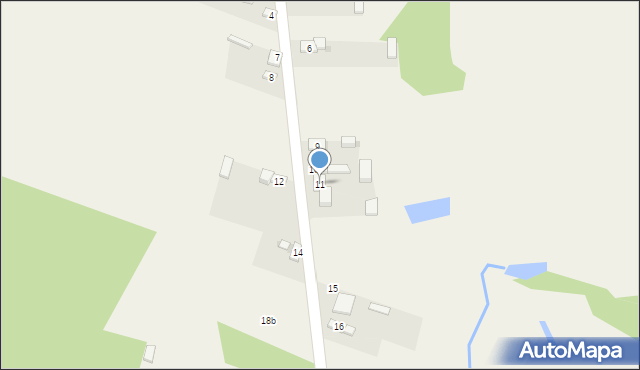 Gowarzów, Gowarzów, 11, mapa Gowarzów