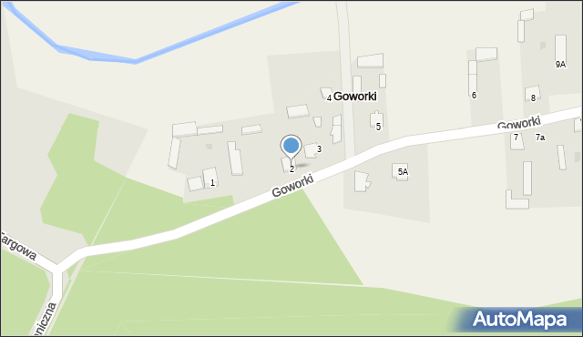 Goworki, Goworki, 2, mapa Goworki