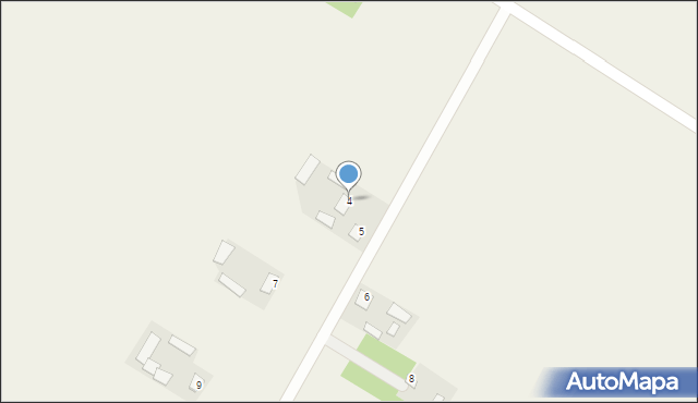 Gózd, Gózd, 4, mapa Gózd