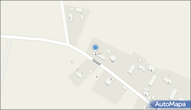 Gozd, Gozd, 5, mapa Gozd