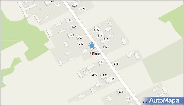 Gózd Lipiński, Gózd Lipiński, 139, mapa Gózd Lipiński