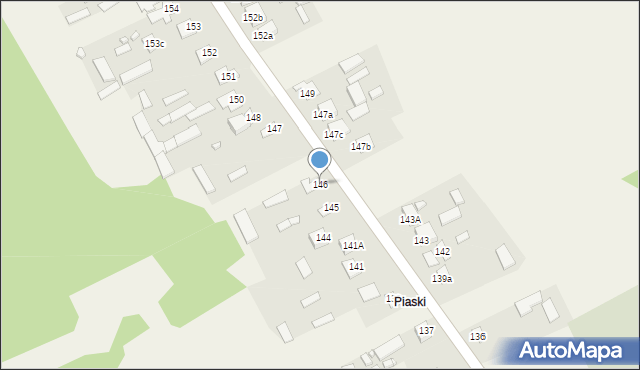 Gózd Lipiński, Gózd Lipiński, 146, mapa Gózd Lipiński