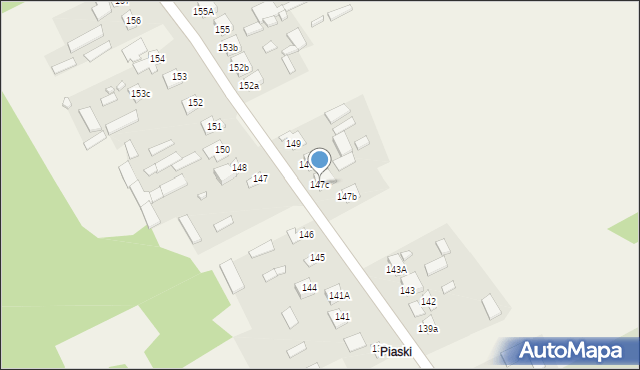 Gózd Lipiński, Gózd Lipiński, 147c, mapa Gózd Lipiński