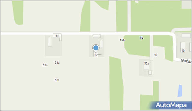 Goździówka, Goździówka, 52, mapa Goździówka